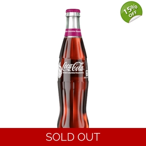 Coca-Cola British Columbia Raspberry 355ml Bottle - Canadian Coke Soda